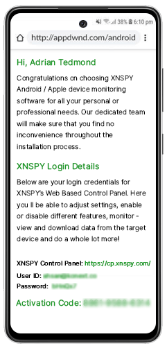 Guida all'installazione di Xnspy 1