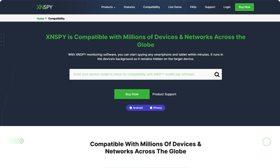 Compatibilità Xnspy