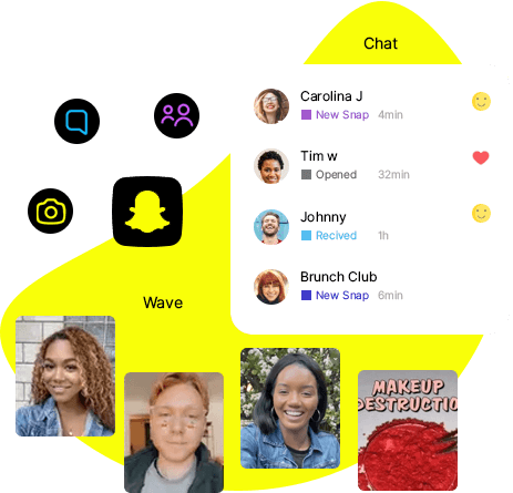 Registratore dello schermo Snapchat di XNSPY per Android