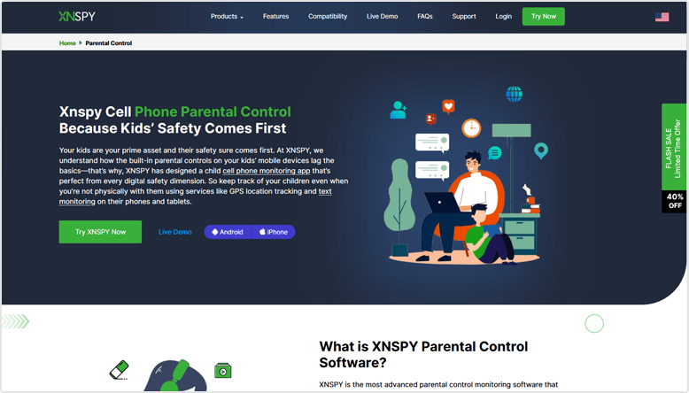 App Xnspy per i datori di lavoro